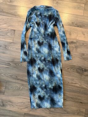 & other stories printed ruffle bib midi dress & Other Stories | Dresses | Other Stories Floral Printed Ruffle Bib Midi  Dress